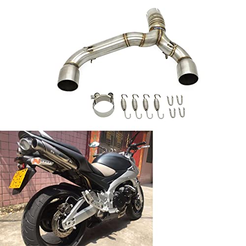 Amazon | 汎用Gsr 400 600ミドル排気管ミドルミッドリンクスズキGSR400